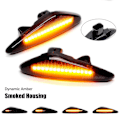 Pikkukuva 1 / 4: LED-dynaamiset sivuvilkut Fiat Spiderille, vilkkupeilivalot Mazda Miata MX5 ND RX-8 6 Atenza GH 5:lle {db} Dynamic black