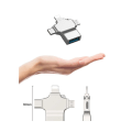 Miniatyrbild 2 av 5: SD-kortläsare Micro-kort Adapter 4 i 1 USB 3.0 Micro-Sd till USB Cardreader USB för Interface OTG Adaptador DB As Shown