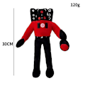 Miniatyrbillede 2 af 5: Speakerman Titans Tv Man Titans Cameraman Dukke Plys Legetøj Titans Speaker Man Skibidi Toilet Camera Man Tv Kvinde Plys Blødt Legetøj [DB] A0 about 30cm
