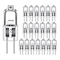 Miniatyrbilde 1 av 5: 40 stk G4 12v 20w Halogenlampe G4 12v Pære Krystalllampe Halogenpære 20w 12v Halogen [DB]