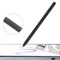 Miniatyrbillede 5 af 5: Til Tab S6 Lite Stylus Høj Følsomhed Præcis Størrelse Holdbar Plastik Smart Pen med 5 Spidser til SM P610 SM P615 Tablet Sort {DB}