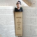 Pikkukuva 1 / 4: Kauhu Kirjanmerkit 3d Piirretty Resin Portrait Kirjanmerkki Suuret Lahjat Kirjojen Ystäville {Db} A