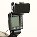 Miniatyrbilde 2 av 5: Justerbar Telefonholder for Trening - Concept 2 Roing, Sykling, Løpebånd og Mer {db} black