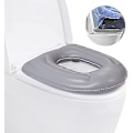 Pikkukuva 1 / 5: Ilmatäytteinen wc-istuimen pehmuste, korotettu donitsi, säädettävä wc-istuin, pvc-käymäläpehmuste aikuisille, vanhuksille, vammaisille, ta  [dB}