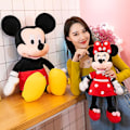 Miniatyrbilde 3 av 5: Mickey Minnie Mouse plysjleker utstoppede myke dukker putepute barn elskere bursdagsgave [DB] Minnie 35cm