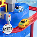 Miniatyrbild 3 av 4: Barnens Racebana Biläventyr Leksak för Småbarn - Bilräddningsäventyr Leksaker Presenter för Pojkar 3 År, Billeksaker för Småbarn - Klassisk Färg db