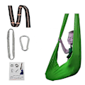 Miniatyrbild 1 av 2: 2022 Nytt Aerial Yoga Swing Set & Hängmattesats För Flexibilitet & Smärtlindring [DB] green 150*280CM
