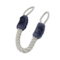 Miniatyrbilde 1 av 5: Dørhåndtak Trekktau Anti-Klype Stropper Stopper Multifunksjonell Hund Fingerbeskytter Dørtau for Soverom Stue db blue 60cm