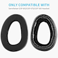 Miniatyrbillede 2 af 4: Pudedele til Sennheiser Gsp 670 Gsp 500 Gsp 600 Gaming Headset-subaoe Gaoly-q {DB