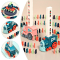 Miniatyrbillede 3 af 5: Domino-togsæt - FARVE: Kun 100 dominoer