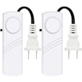 Miniatyrbild 1 av 5: 2 st Strömfel Alarm, automatisk Strömfelvarnare, 80db LED-indikator Smart Alarm Varningssiren (behöver AAA-batteri, ingår ej [DB]