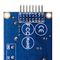 Miniatyrbild 4 av 5: Fullfärgad Modulstyrenhet WF1 Kretskort P3 P4 P5 P10 LED för Matris Digital Panel db Blue