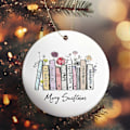 Miniatyrbild 1 av 5: Merry Swiftmas Taylor Album Som Bokprydnad, swiftie Julpynt Eras Tour Prydnad Jul Swiftmas Present [DB] A
