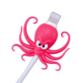 Miniatyrbilde 3 av 5: Usb-laderkabelbeskyttende deksel søt insektform ledningsbeskytter for [DB] Crab