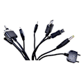 Pikkukuva 5 / 5: 10-in-1 USB Universaali Monitoiminen USB-Latauskaapeli Puhelimille Hfmqv db One Size
