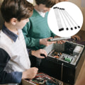 Miniatyrbillede 2 af 3: 1 sæt Atx-kableforlængelsessæt med ærme Pcie Gpu-forlængerledning Computertilbehør