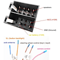 Miniatyrbillede 3 af 5: 16-pin til ISO kabeladapter ledningsnet universelt tilbehør ledning til 2 din radio bil android hovedenhed [DB] cable