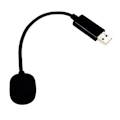 Pikkukuva 4 / 4: USB-mikrofoni Kondensaattori Tietokone PC Mikrofoni, Plug & Play Mikrofoni Kannettavalle/Muistikirjalle {Db} 255mm