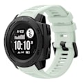 Miniatyrbillede 3 af 5: Silikone Urrem Udskiftning til Garmin Instinct - Grå [DB] Multicolor Cyan