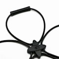 Miniatyrbild 5 av 5: Pilates Reformer Motståndsbandsset Hemmafitnessutrustning för Total Kroppsövning - Hjälper till att Rikta in sig på M [DB] Black