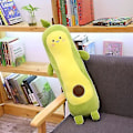 Miniatyrbilde 3 av 5: Plush Avocado Leke-Dukke Sovepute Dukke Høytidsgave Plush Leke Pute db A 65CM
