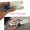 Miniatyrbild 2 av 5: Bilstereo Radiotrådströmkoppling Adapter med Canbus Dekoder för Qashqai X-Trail Bilradio Multimedia Videospelare Android {Db} 6 cable middle