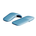 Pikkukuva 1 / 4: Bluetooth-hiljainen langaton tietokonehiiri, kaareva kosketuspinta, hiiret, ultraohut laserpelihiiri, taittuva hiiri (FW) Tranquil blue