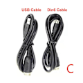 Miniatyrbillede 3 af 3: 1 stk. Din6-usb Kabeladapter til Thrustmaster Th8a Tilslutning Passer Tssh Tssh+/ Gave [Db] 1 set