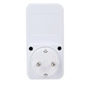 Miniatyrbilde 5 av 5: PIR-sensor stikkontakt lampeholder 110-240V PIR infrarød deteksjon 120 graders vidvinkel automatisk indu [DB] As Shown