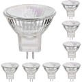 Miniatyrbilde 1 av 5: 12v 35w Halogenlamper GU5.3 Spot Base Varmt Hvit, Dimbar, Pakke Med 8 z [DB] 50W