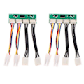 Miniatyrbillede 1 af 5: S19K Pro Fan Spoofer 12V 4-I-1 Firkantet 4Pin Fan Simulator til Bitmain Antminer Fan Hastigheds Simulator [DB] As Shown