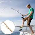 Miniatyrbild 2 av 5: Vikbar Vattentät Utomhusväska för Fiskeredskap, Paraplyer, Stor Kapacitet, Fiskeväska för Spön, Khaki [DB] Blue 140cm