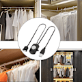 Miniatyrbillede 5 af 5: PIR Bevægelsessensor Switch 5-24v Krop Infrarød Detektor Switch Til Led Strip Lys Ft  [dB} Black