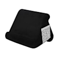 Miniatyrbilde 1 av 5: Myk pute for nettbrett, stativ for iPad med flere vinkler og nettlomme [DB] Black