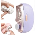 Miniatyrbild 2 av 3: 2 i 1 Automatisk Elektrisk Nagelklippare Trimmer Nagelknipsare med Lampa för Barn Vuxna [Db] Purple