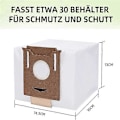 Miniatyrbild 2 av 5: Förpackning med 10 dammsugarpåsar för Deebot N8+, N8 Pro+, Ozmo T8, T8, T8+, T9+ Station Dammsugare [DB] As shown