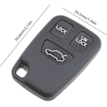 Miniatyrbilde 3 av 5: 2 stk Volvo nøkkelskall alarmboks fjernkontroll V70 S70 S40 850 S60 S80 {DB}