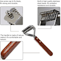 Miniatyrbilde 3 av 5: Coat King Rake 14-bladet Rake for Kjæledyr Underull, Profesjonell Kjæledyr-Avmattingskam db