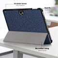 Pikkukuva 5 / 5: OnePlus Pad Go/Oppo Pad Air 2/Pad Neo Smart Case PU-nahkainen kolmiosainen jalustallinen tablettikotelo [DB] Multicolor Style B