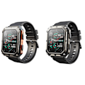 Miniatyrbild 2 av 4: 2024 Ny C20pro Smartwatch Hjärtfrekvens Bluetooth Samtal Informations Push Smart Armband Sportklocka App Dafit {DB} Black