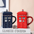 Miniatyrbilde 4 av 4: Getit Doctor Who Tardis Tekanne, Dr182 db red