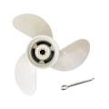 Miniatyrbillede 1 af 5: Udenbordsmotor Propeller til 6hk 8 1/2 X7 1/2 Bådmotor Skrue Marin Motordel 7 Spline 6g1-45943-00-e [Db] white