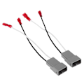 Miniatyrbillede 1 af 5: 72-7800 Bilhøjttaler Stikadapter Til Accord Tl Og Mere [DB] black  white