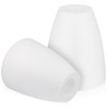 Miniatyrbillede 1 af 2: 2 stk. lampeskærme udskiftning små lampeskærme åbning bordlampeskærme skrivebordslampeskærme [DB] White 10X10X11.5CM