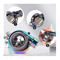 Miniatyrbillede 3 af 5: Bil Metal Nøglering Lyd Turbo Nøgle Almindelig Leje Spindende Model Turbine Turbo Ring Nøgle Turbo Formet-mxbc  [dB} Bronze