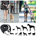 Miniatyrbilde 4 av 5: Mainiusi 30M lang hundeleie med polstret håndtak, lang hundeleie 30M lang hundetreningsleie sporing [DB]