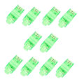 Miniatyrbilde 1 av 5: 10 stk. LED-fingerlamper for barn, lysende festartikler, dans, jul, Halloween, dekorleke JIKAIX [db] Green