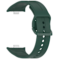 Miniatyrbillede 1 af 5: Silikonerem til Xiaomi Redmi Watch 5 Justerbar urrem med farvet spænde - Grøn [db] Multicolor Blackish Green