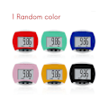 Miniatyrbillede 5 af 5: Skridttæller til Seniorer - Trinmæler til Gang, Elektronisk Præcis Trin Tracker til Gang og Løb {Db} random color