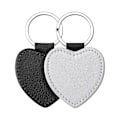 Miniatyrbilde 2 av 5: Sublimering Tomme Nøkkelringer Pu Nøkkelring Anheng Varmeoverføring Nøkkelring Ornament Til Diy Håndverk